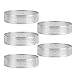 Produktbild Pceewtyt 5 StüCk Kreis FFRmiger PorrSer Torten Unten Turm Pie Kuchen Form Back Werkzeuge Hitze BesttNdiger Perforierter Kuchen Mousse, 8 cm