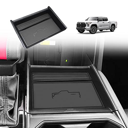 TripleAliners Console Organizer for 2022-2026 Toyota Tundra (Leather Black) by TripleAliners - Used condition - US$15.20