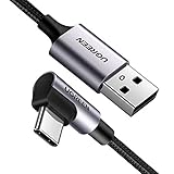 winkel 3/4 zoll überwurfmutter ROBUSTES AUFLADEKABEL: Dieses USB Type C Kabel hergestellt aus Aluminum Gehäuse und Nylon Ummantelung, Es kann gegen den üblichen Verschleiß und das Kabelsalat vermeiden. Mit einer getesteten 3000+ Biegelebensdauer ist dieses USB Ladekabel weitaus zuverlässiger als andere in seiner Preisklasse.