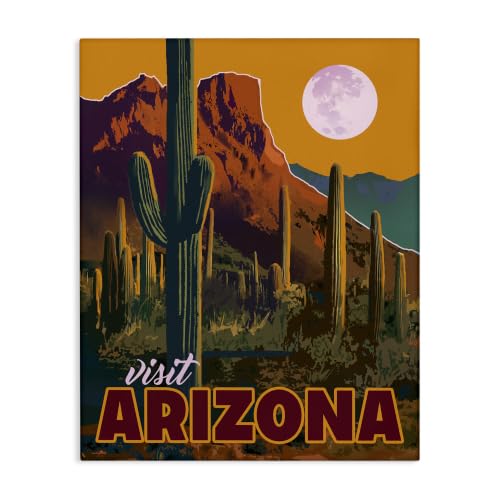 Stupell Industries Arizona Desert Sky Canyon, 24 x 30 Inch Canvas Wall Art