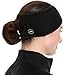 Womens Ponytail Headband - Fleece Ear Warmers Head Band - Perfect for Running, Outdoor Sports & Daily Wear - Stay Warm & Cozy with our Thermal Polar Fleece & Performance Stretch