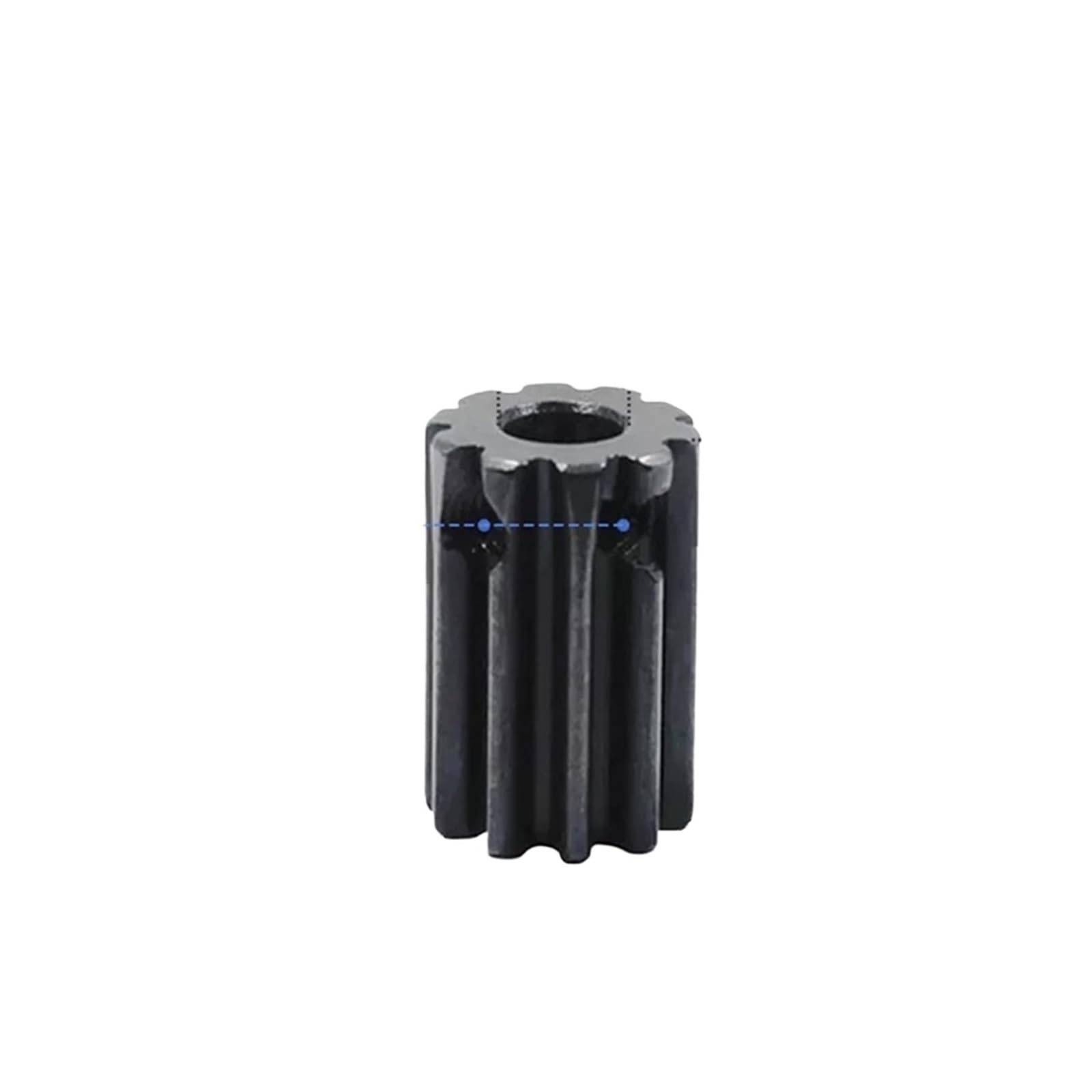 Stirnradritzel 1M 10T 12Teeth Mod 1 Bohrung 4-8mm Rechte Zähne 45# Stahlgetriebe for Präzisionstechnik(7mm 1pc 1M13 Teeth)