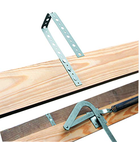 Louisville Ladder 30 by 60-Inch Big Boy Attic Ladder, 8-10-Foot Ceiling Height, 350-Pound Capacity, L305P