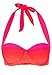 La parte superior del traje de baño de Seafolly Push-Up Miami Neón...