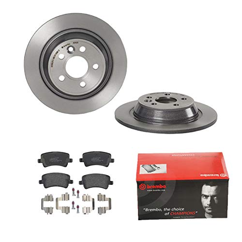 BREMBO BREMSSCHEIBEN Ø302mm + BREMSBELÄGE HINTEN FÜR FORD GALAXY WA6 S-MAX