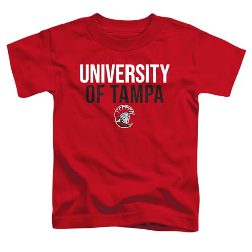 LOGOVISION University of Tampa Stacked Kids T Shirt for Toddler Boys and Girls
