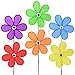B bangcool Wind Spinners Sunflower Lawn Pinwheels Windmill Party Pinwheel Wind Spinner for Patio Lawn & Garden (Pattern 1)