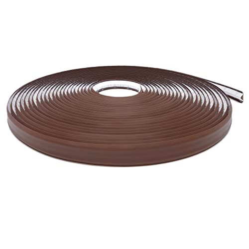 InstaTrim The Original Flexible Trim - 50ft Dark Brown 3/4" Wide Caulk Tape - Adhesive Trim with Many Uses Including Caulking for Bathtubs, Sinks, Counters, Tile, Floors - Made in USA by InstaTrim - Used condition - US$36.72