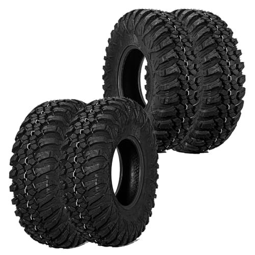 Set of 4 FORERUNNER 32X10R14 ATV tires 8PR Tubeless UTV Tires All-terrain Tires