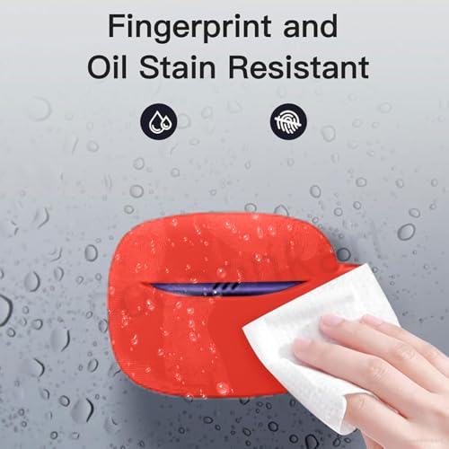 Image of Soft Silicone Case Cover Compatible with JBL Tune Beam 2 (Red)