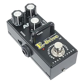 AMT E-Drive mini Pédale de distorsion JFET pour guitare Émulate anglaise - Les Beatles, Paul McCartney, John Lennon, RIngo Starr, George Harrison AMT E-Drive mini Pédale de distorsion JFET pour guitare Émulate anglaise – Image 2