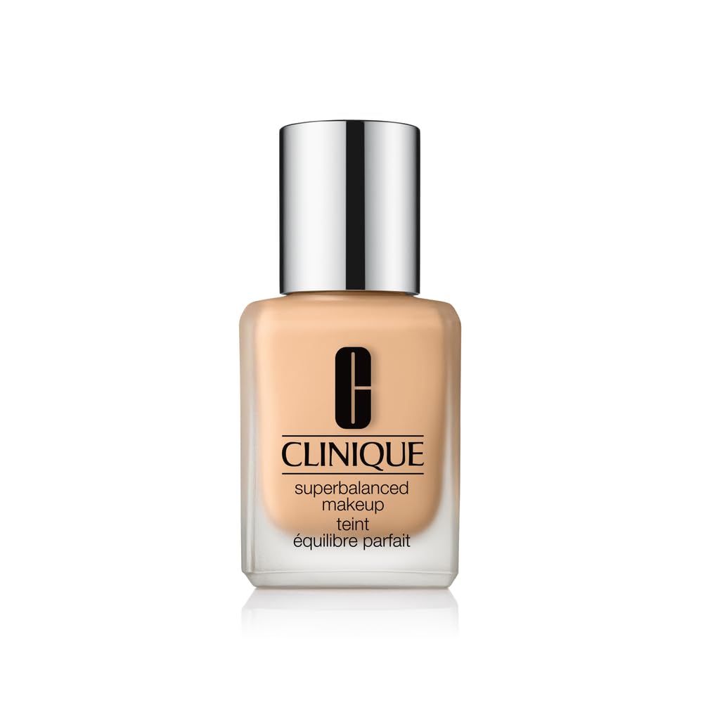 Clinique Superbalanced Oil Free Liquid Foundation Makeup For Dry to Oily Skin Types | Hydrating + Moisturizing | Moderate Coverage + Natural Finish
