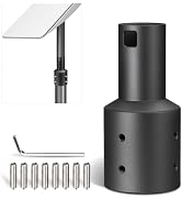 Bingfu Kit Base Magnétique Starlink V2 Gen2 - Support Antenne Jusqu'à 500kg - Montage Sans Percage