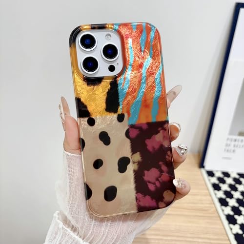Coque iPhone 15 Pro léopard scintillante, idée cadeau tendance pour elle - 2