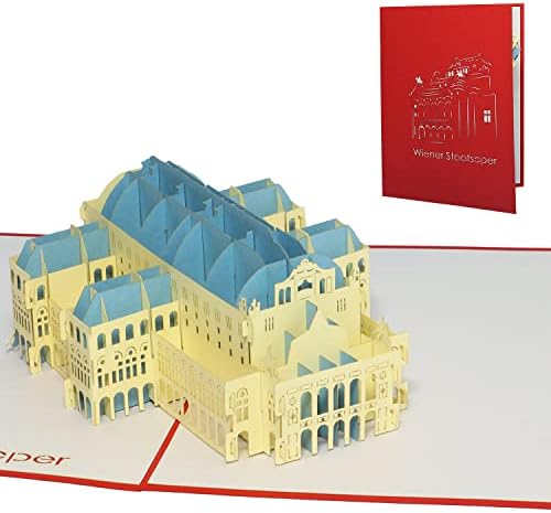 3D Pop-Up Grußkarte Hamburg Skyline - Handgefertigte Klappkarte Mit Überraschungseffekt, 15,5 X 15,5 Cm