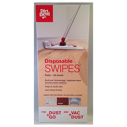 Dirt Devil Disposable Swipes for Dust + Go and Vac + Dust