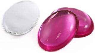Allstarco 40x30mm (1-9/16x1-3/16") Oval Pearl Cabochons, 4 PCS