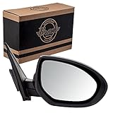 Passengers Power Side View Mirror Smooth Replacement for Mazda 3 Mazda3 BBM26912ZL AutoAndArt