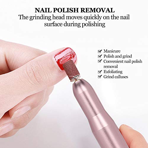 Nail Drill, USB Charging 15000RPM Nail Drill Machine for Home for Beauty Salon for Nail Salon - Image 2