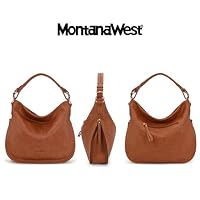 Purses and Handbags for Women Hobo Purses Adjustable Crossbody Shoulder Bags Tote handbag MWW16-1022BR — image 7