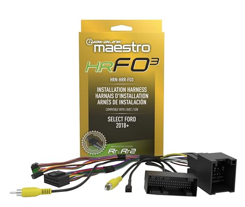 Idatalink Maestro HRN-HRR-FO3 T-Harness for Select Ford Transit 2018+, Replace the Factory Radio While retaining Steering Wheel Controls & Other Functions (ADS-MRR or ADS-MRR2 Module Required) by Idatalink - Used condition - US$33.16
