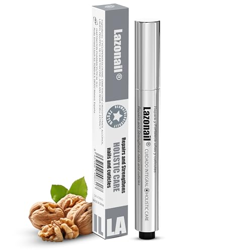 Lazonail® Gel reparador y fortalecedor de uñas y cutículas | Resultados en 7 días | Hidrata, endurece y da brillo | Eficaz con o sin esmalte | 3 ml