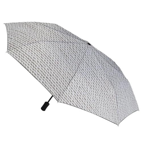 Parapluie pliant chic à boucles texturées ACEPrints haute qualité - 3