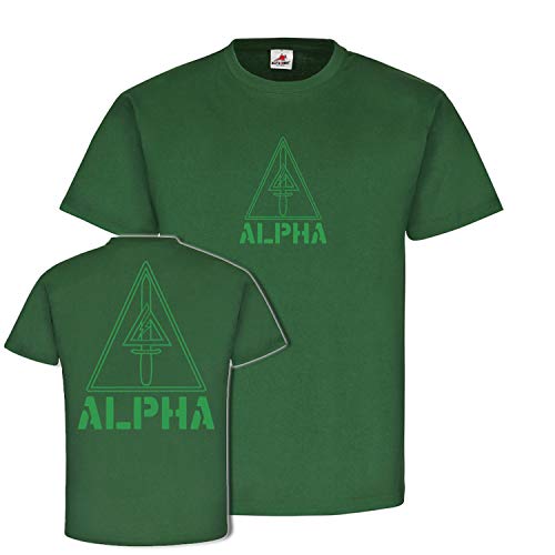 T-shirt Delta Force Alpha vert pour vos aventures outdoor et look urbain