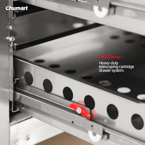 Chumart CM-CBR48 48 Inch Chef Base Refrigerator, 2 Drawer Refrigerated Commercial Refrigerator thumb #3