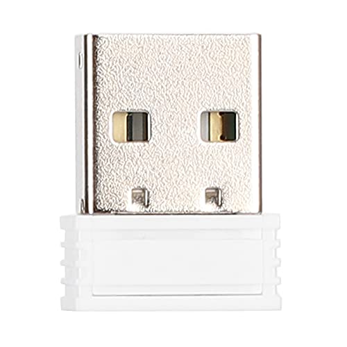 Drahtlose Nummernblöcke, Ergonomischer Nummernblock Numpad 18 Tasten Tragbare 2,4-GHz-USB-Finanzbuchhaltungs-Nummerntastatur, für Laptop-PC-Desktop (Weiß)