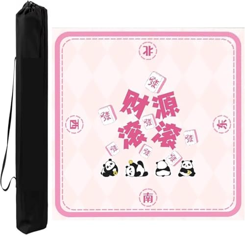6位: ピンク卓上麻雀マット