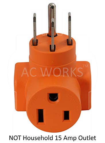 Ac Works 6-50 Welder Adapter (14-50 50A Range/Rv/Generator) #TOP3
