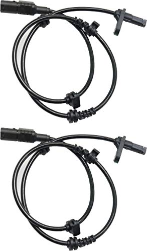 Part Synergy Replacement for 2004-2005 Mercedes Benz E320 4Matic 6 Cyl 3.2L Replacement Front Driver and Passenger Side ABS Speed Sensors All Wheel Drive