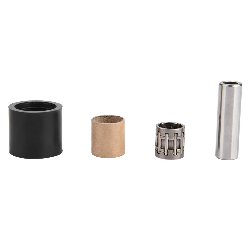 Cylindre à Piston Joint Kit Compatible avec Husqvarna 50, 51, 55 Rancher Nikasil Moteur 46MM Cylindre à Piston avec Le kit de Lave-Glace
