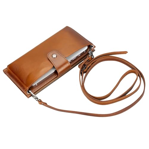 VENOULT Leather Crossbody Wallet for Women – for iPhone 16 Pro MAX