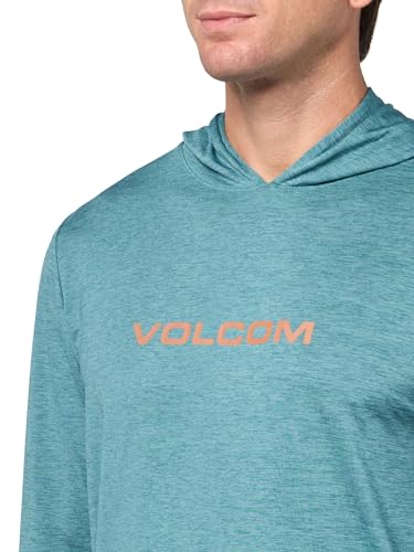 Volcom Men's Hooded Long Sleeve Lightweight Sun Shirt3