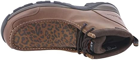 Ariat Womens Edge LTE Moc Composite Toe Work Boot Desert Brown/Cheetah 8.5 | Image 1