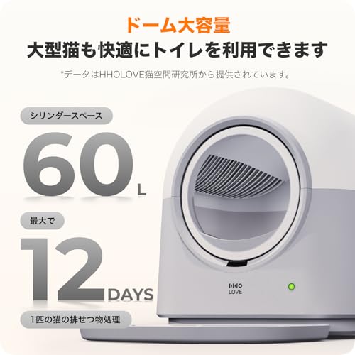 HHOLOVE 全自動猫トイレ Pro の商品画像 5