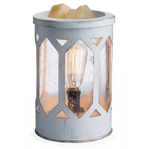 Candle Warmers Etc. Vintage Bulb Illumination Fragrance Warmer- Light-Up Warmer For Warming Scented Candle Wax Melts And Tarts To Freshen Room, Brown Mission #TOP10