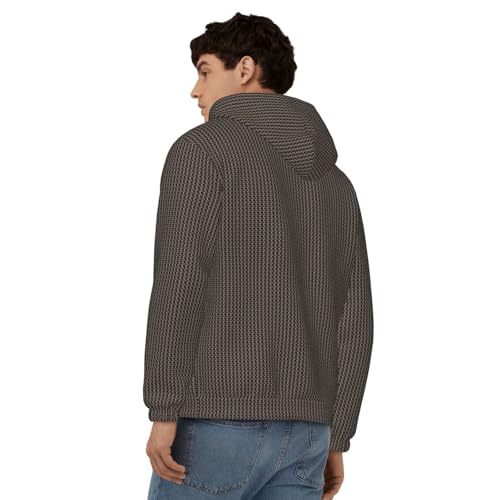 Sweat à capuche squelette homme pull doux pour ne plus redouter le froid
