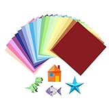 Con 200 fogli di carta origami, questo set offre molte possibilità per realizzare progetti creativi a casa, scuola o eventi speciali. La carta può essere piegata, tagliata o personalizzata con matite o vernici, consentendo così di liberare creatività e progettare oggetti unici.