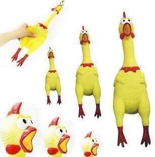 Amazon Co Jp 大声で鳴く鶏 ニワトリ ビックリチキンサイズ ペット用品