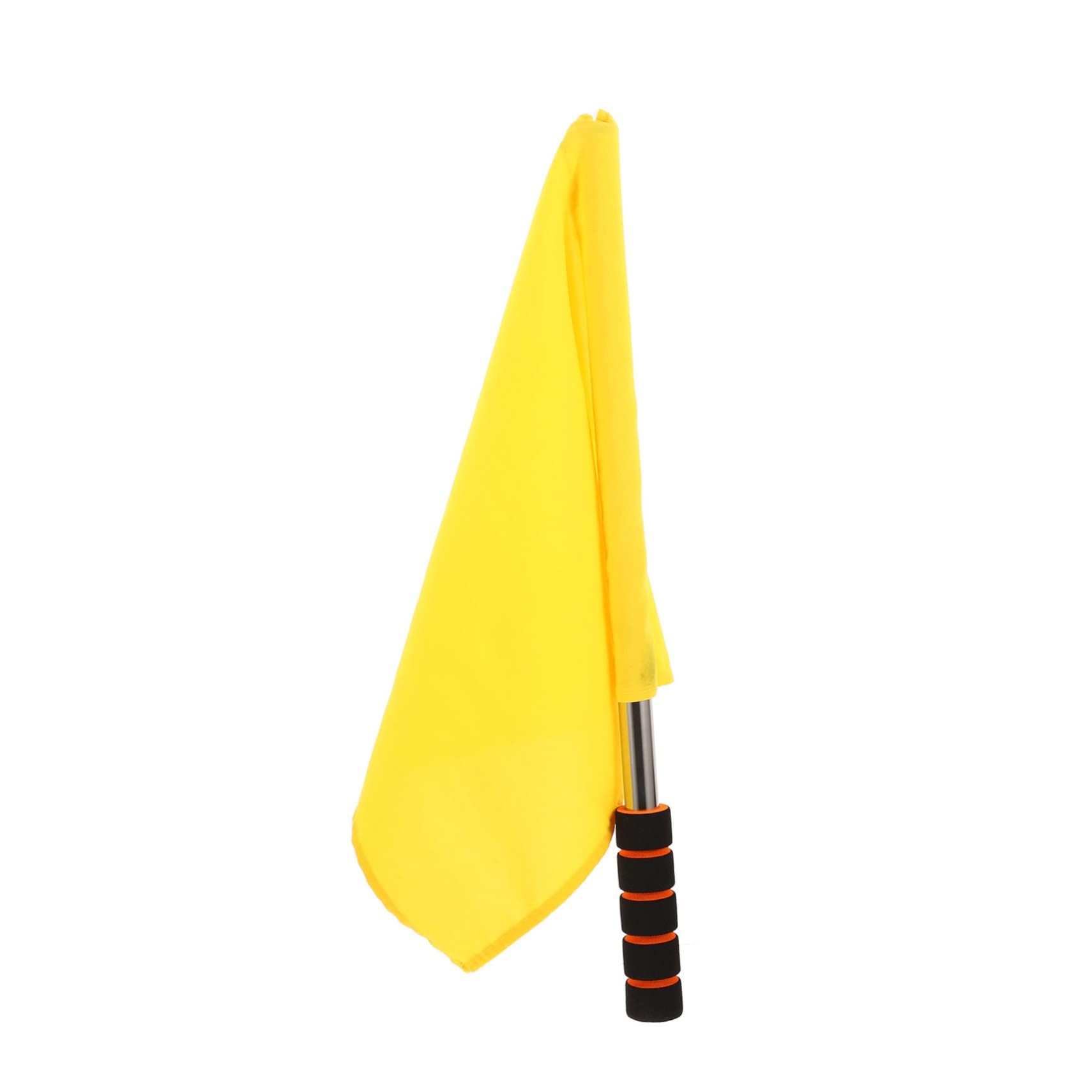 KOMBIUDA Course Competition Flag Lightweight Hand Waving Referee Flag for Sports Events Pole Comfortable Grip for Racing and Athletic Competitions