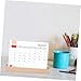 SHINEOFI Creative Wooden Photo Display Stand for Desk Calendar Memo Cards Elegant Tabletop Decor for Photos Notes Cards Compact Wooden Base for Stylish Organization