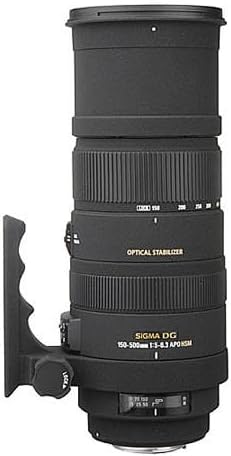 Sigma 150-500mm f/5-6.3 AF APO DG OS HSM Teleobjetivo con Zoom para cámaras SLR Digitales Nikon