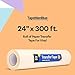 24 inch x 100 Yard Roll of Vinyl Transfer Tape Paper with Layflat Adhesive. Premium-Grade Application Tape for Vinyl Graphics and Sign Making. Made in The USA