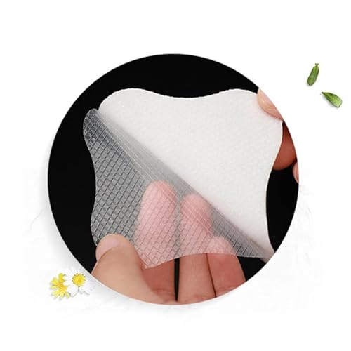 Comfortable Hydrogel Nipple Pads for Breastfeeding Mothers Reusable Chestfeeding Covers Stay Dry with Stickers by Alomejor - Image 7