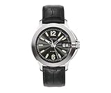  Alfex Automatikuhr 5575/388 Herren mit schwarzem Lederband