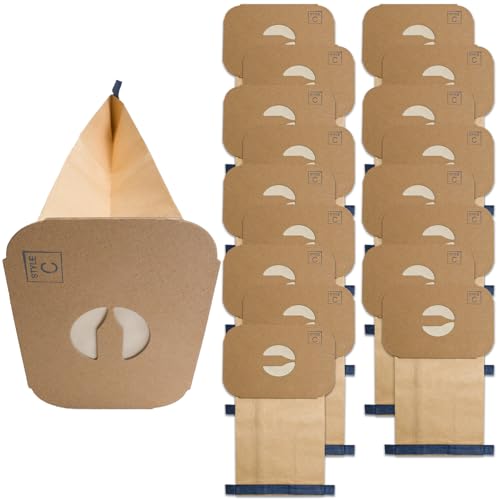 Sacs aspirateur style C pour Electrolux traîneau évitant la perte d'aspiration