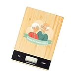 capacità massima di 5 kg Bilancia Da Cucina Personalizzata Idea Regalo Festa dei Nonni per pesare gli ingredienti fino a 5kg Cucina Cibo Mamma Nonna Nonno Natale Compleanno Pranzo Cena Dieta precisa elettronica Display LCD 2
